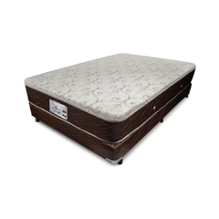 Sommier 2 plaza y media 160x190cm estructura de resortes pocket individuales reforzada. pillow top plus. manta adicional de espuma que eleva la sensación de confort. tela tejido de punto totalmente matelasseado. aireadores. tipo de confort: firme altura: 