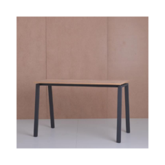 escritorio pontem con patas de hierro Neuquen Medidas: 116x55x74 cm Tapa Melamina 20mm Base caño 50x25