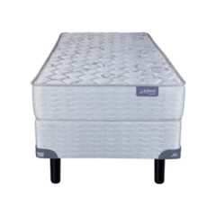 sommier 1 metro por uno noventa de espuma de alta densidad de 30kgs/m3 totalmente matelasseado en tela jackard