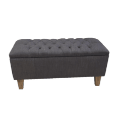 Pie de Cama Baul con Capitone