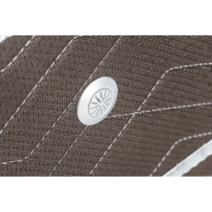 Sommier nqn gold spring resortes pocket totalmente matelaseado con aireadores laterales