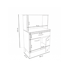 Bajo para Microondas - tienda online
