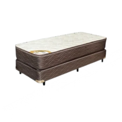 sommier alta densidad Placa de espuma polimérica 33 kgs/m3 Tela Jackard totalmente matelasseada.Doble Pillow Top Plus. Manta adicional de espuma que eleva la sensación de confort.Altura: 30 cm. base sommier box Tela Jackard totalmente matelasseada. -Patas