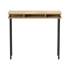 mesa de arrime recibidor dresuar nur color atakama caño negro