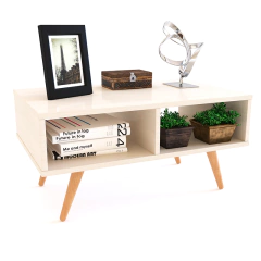 Mesa Ratona Escandinava - Muebleria Benitez Blanc