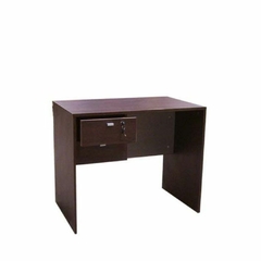 escritorio platinum 502, tabaco, muble para oficina, mesa para compu