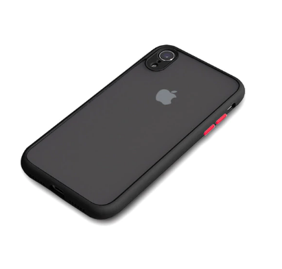 CAPA TRANSLÚCIDA C/ PROT. DE CÂM. PRETO - IPHONE 7 / 8 - Loja Capa Fina - O  maior acervo de capas e acessórios para celular