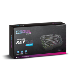 Teclado Gamer Key Led XK700 Soul en internet