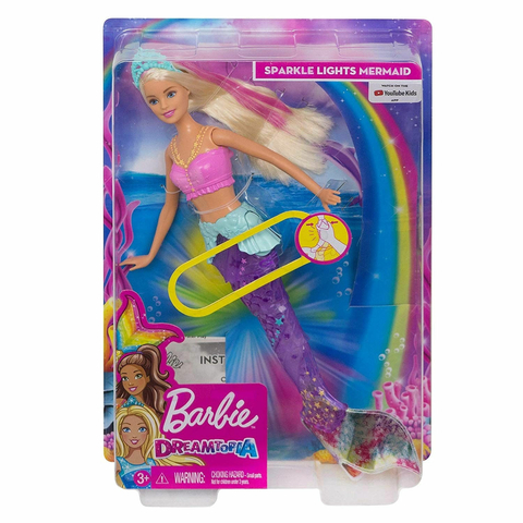 Boneca Barbie - Dreamtopia - Sereia Muda De Cor - Mattel com o