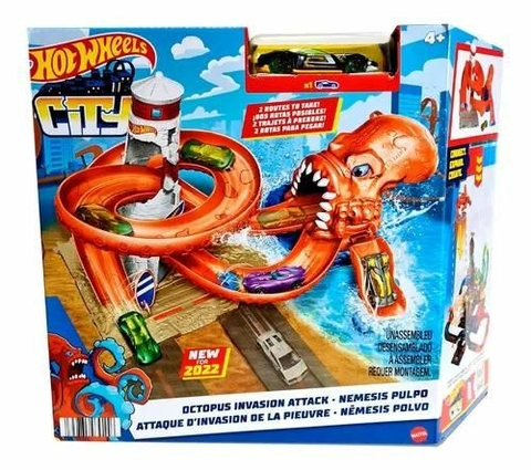 Hot Wheels City - Robô Tubarão Mattel - Bazar André