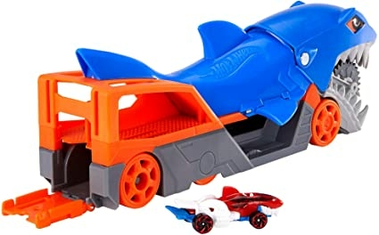 Pista hot wheels ataque do tubarão - mattel - Pistas de Brinquedo