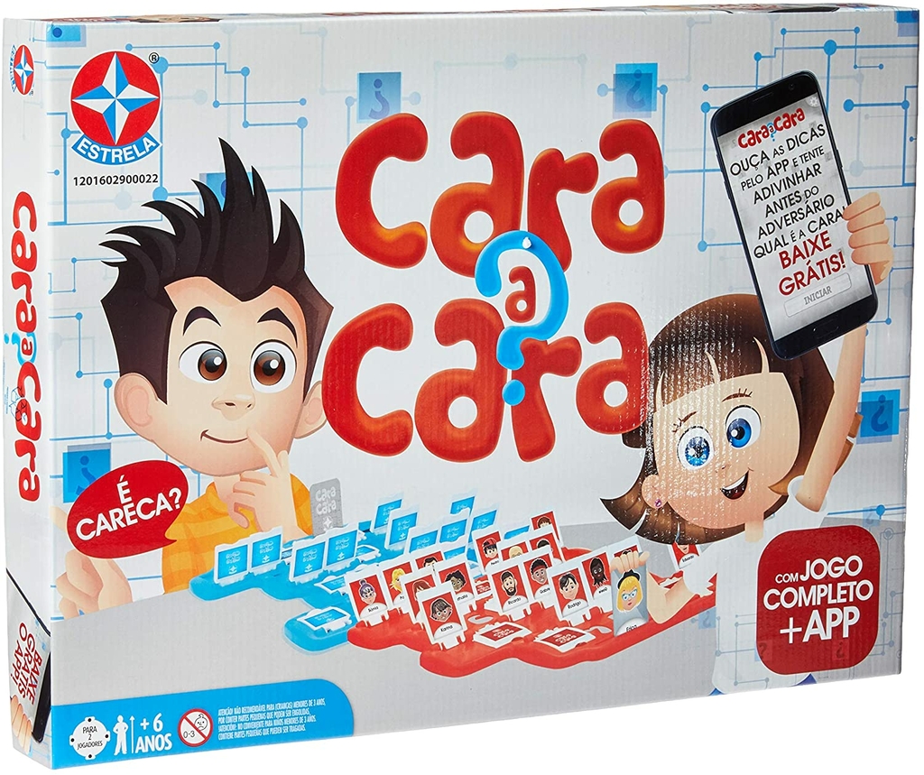 Jogo Infantil - Cara a Cara com Aplicativo - Estrela