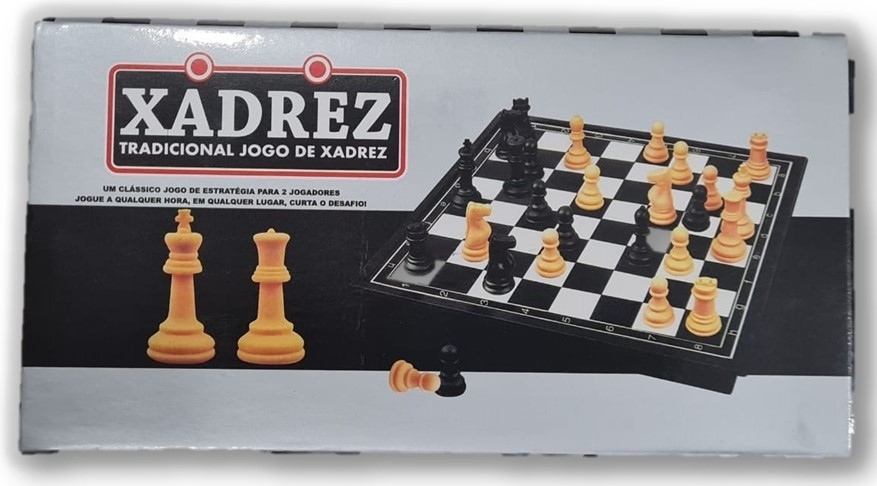 Jogo De Xadrez, Imantado Estojo Magnético Rapido