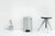 Cesto New Icon 12lt. Metallic Grey - Home Project