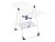 Tender con alas Classic FLEX 250 superficie de secado 25mts, altura máxima 1,40mts, incluye red en la base LEIFHEIT®