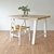 Mesa Trixy Natural White 120 x 80cm en internet