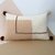 ALMOHADON TEJIDO CUADROS MOST-GRIS 60X40 - Dormistar