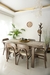 Mesa Venecia EXTENSIBLE 1.30m Ceniza - comprar online