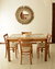 Mesa madera Filadelphia 1.30m - comprar online