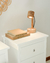 Mesa de luz Sommier Blanco - comprar online