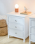 Mesa de luz Clasica blanca - comprar online