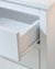 Mesa de luz Clasica blanca - grees