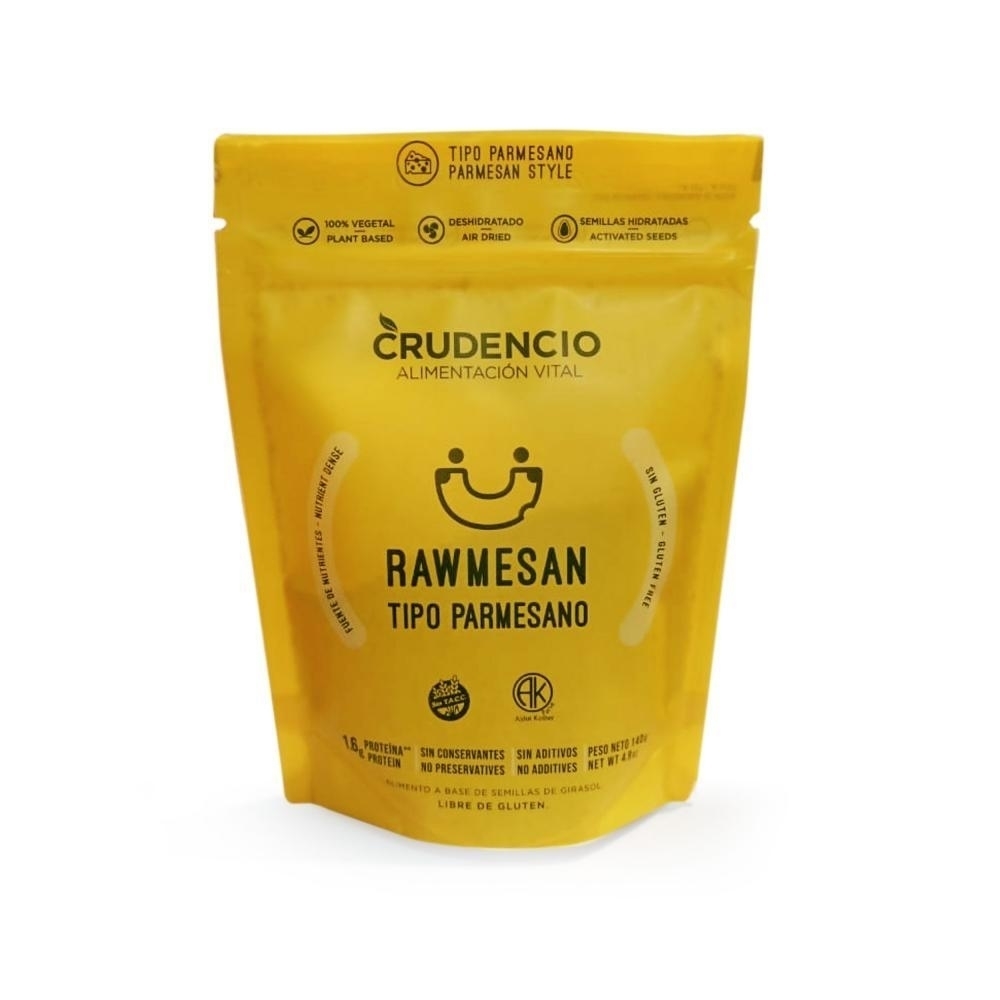 CRUDENCIO - Rawmesan Queso Parmesano Vegano 120gr