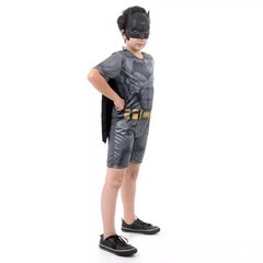 Fantasia Batman Infantil Curto com Musculatura - Liga da Justiça - comprar online