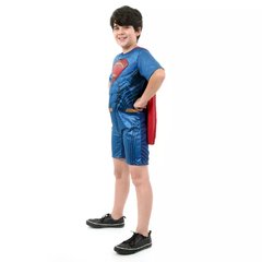 Fantasia Super Homem Infantil Curto com Musculatura - Liga da Justiça na internet