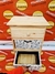 Canastero Organizador Tela/Mimbre 2+1 Cajón Madera en internet