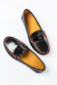 Zapatos mocasines NEW YORK negro, Sofi Martiré en internet