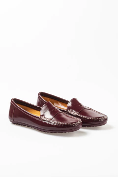 Zapatos mocasines NEW YORK bordo, Sofi Martiré en internet