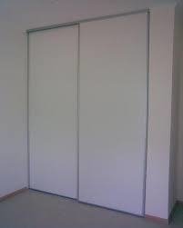 Frente de Placard Integral en Melamina Blanca 1,98 a 2,18 x 2,60 - Aberturas Web