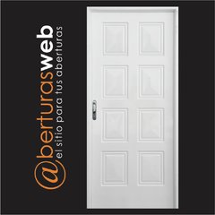 Puerta Chapa Simple REFORZADA BM 230 0,80