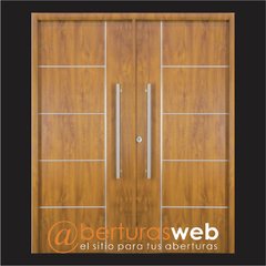 Puerta Simil Madera Nexo DR500 Pintura Final DeLuxe 1,60