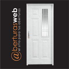 Puerta Inyectada BM 700 Linea InterPlus M. CH20 C/Postigo