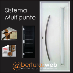 Puerta Pavir de SEGURIDAD MULTIANCLAJE Mod 78 Hoja 2"