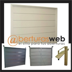 Porton Corredizo Manual Marco Chapa 18 por M2 - comprar online