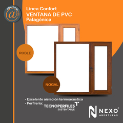 Patagónica PVC Símil Madera Life DVH 3/9/3 de 1,20 x 0,90 - comprar online