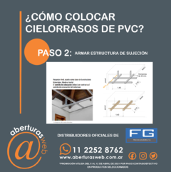 Cielorrasos De PVC Por M2 ESTAMPADO en varios colores REFORZADO 200mm X 10mm - tienda online