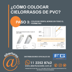 Cielorrasos De PVC Por M2 Liso Color Blanco 200mm X 10mm - tienda online