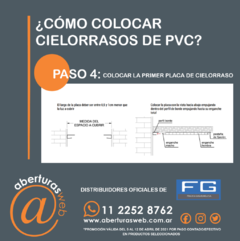 Cielorrasos De PVC SIMIL BRASILERO ECO M2 Liso Color Liso Blanco 200mm X 10mm
