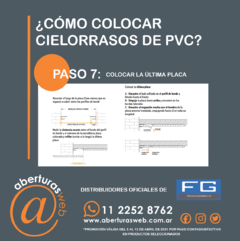 Cielorrasos De PVC M2 Liso Color Liso Blanco 250mm X 10mm - Aberturas Web
