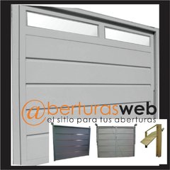 Porton Corredizo Automatico Marco Chapa 18, Ciego o Postigo 2,40 x 2,00 - comprar online
