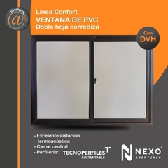 ventana de pvc, jet black, dvh, tecnoperfiles, nexo, obertura, ventex, fabrica de aberturas de pvc, aberturas web, modena, puertas de interior, oblak