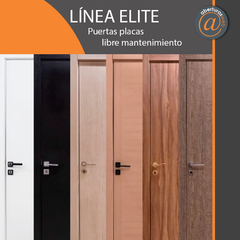 Puerta Placa ELITE Gromanti LISTA PARA COLOCAR Contramarcos Regulables 0,60 y 0,70 X 2,00