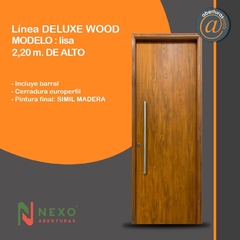 nexo pivotante simil madera texturado