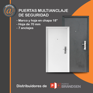 Puertas Blindadas Y De Seguridad - Aberturas Web