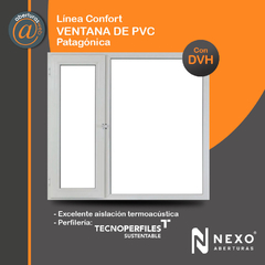 patagonica/sureña pvc blanco dvh nexo aberturas web
