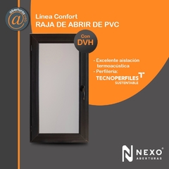 patagonica, sureña, ventana de pvc, jet black, dvh, tecnoperfiles, nexo, obertura, ventex, fabrica de aberturas de pvc, aberturas web, modena, puertas de interior, oblak